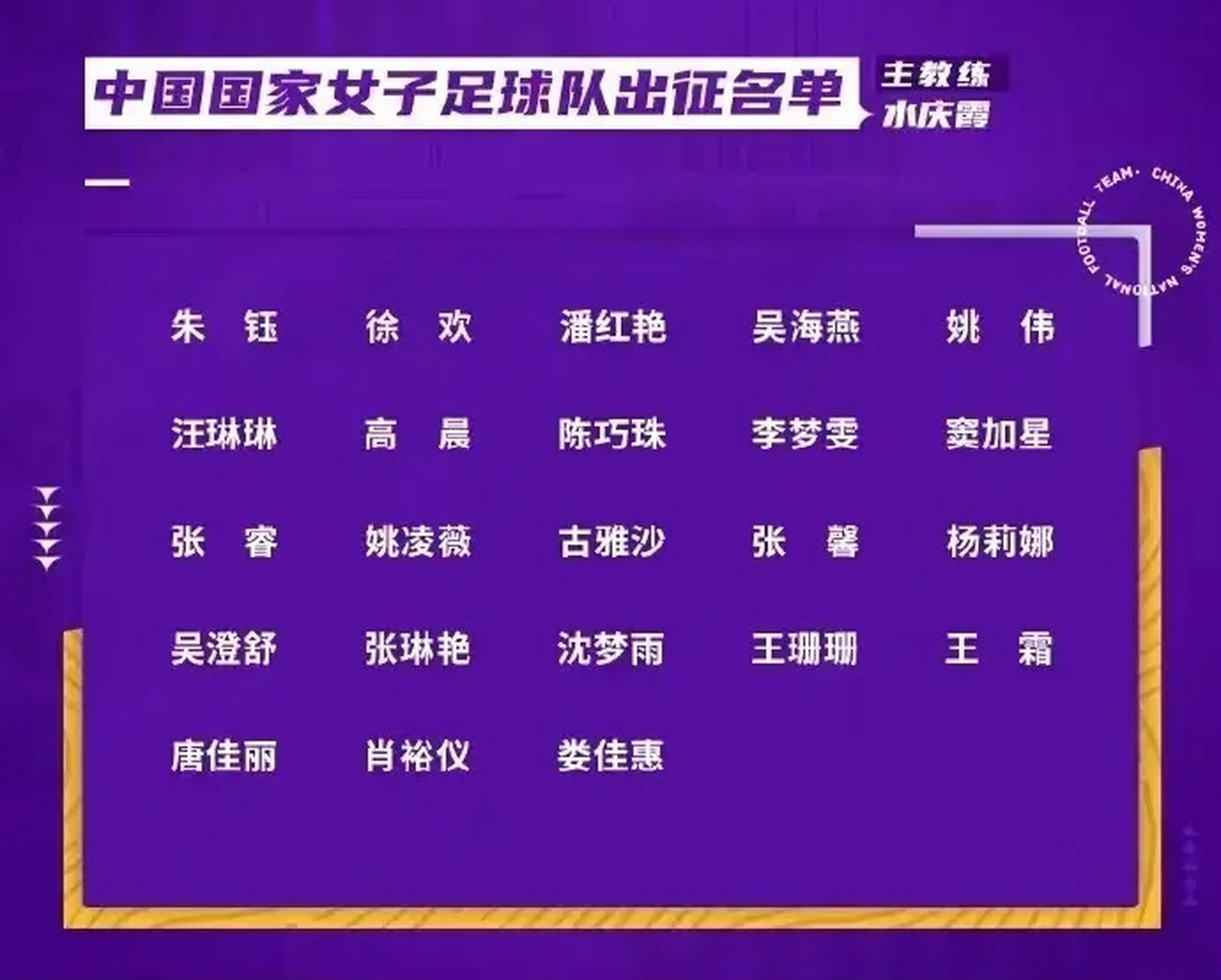 国家队备获好消息，教练团队毫不懈怠为重要比赛筹备